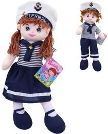 Panenka Natálka soft látková textilní námořník hadrový panák 2 druhy