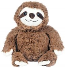 MAC TOYS PLYŠ Steppos lenochod nahřívací do mikrovlnky s levandulí