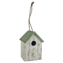 Dekorační ptačí budka k zavěšení D6894 - 25.5 cm