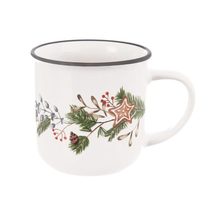 Hrnek keramický Vánoce větvička 0,35 l