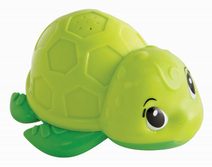 Baby želvička do vody 11cm na baterie s vodotryskem plast pro miminko