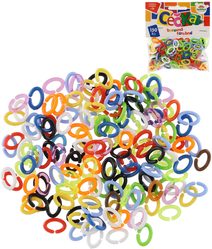 Céčka barevná set 150ks retro mix barev v sáčku