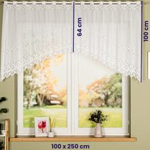 Kusová záclona Marta 80x250 cm