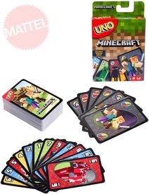 MATTEL HRA Uno karty Minecraft *SPOLEČENSKÉ HRY*