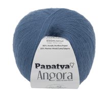 Příze ANGORA MERINO Modrá 5680 100g / 550 m