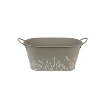 Dekorační Květináč plechový K2593/1