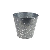 Květináč plechový K4274/2 - dia 14,5 x 13 cm