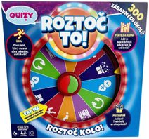 MAC TOYS Hra QUIZY Roztoč to! na baterie *SPOLEČENSKÉ HRY*