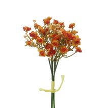 Nevěstin závoj oranžový 23 cm X6852-04