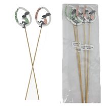 Velikonoční zápich, 4 ks D6109 - 5,4 x 0,4 x 8 / 37 cm