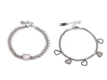 Náramek z nerezové oceli srdce