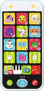 SIMBA Baby chytrý telefon můj první smartphone na baterie Světlo Zvuk