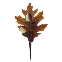 Podzimní vetvička se žaludy P2335