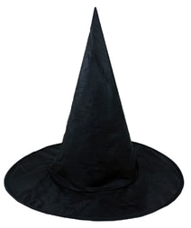 Klobouk černý čaroděj Halloween dospělý
