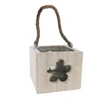 Dekorační svícen D5205 - 10.5 × 10.5 × 10 cm