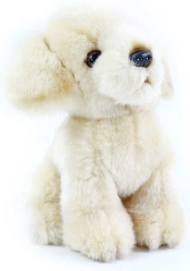 Pes Labrador 18cm bílý