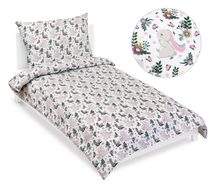 Povlečení bavlněné Junior Růžová,Béžová 90/081 140x200, 70x90 cm