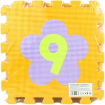 Měkké bloky Čísla 9ks pěnový koberec baby vkládací puzzle podložka na zem