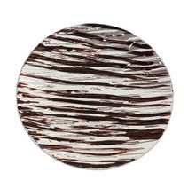 Skleněný tácek dekorační S0085/2 - dia 19,5 cm