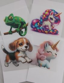 Nažehlovací aplikace zvířátka