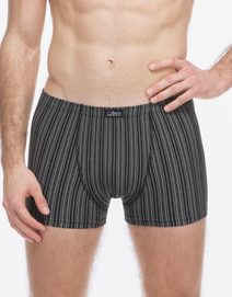 GINA pánské boxerky s kratší nohavičkou, kratší nohavička, šité 73138P