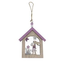 Dekorace k zavěšení D6067 - 11 × 0,5 × 12 cm