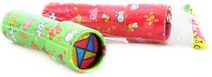 Kaleidoskop 16cm se zvířátky dětský krasohled 2 druhy tvrdý karton