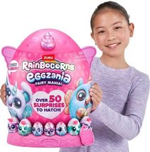 Rainbocorns Eggzania Fairy Mania – mega vajíčko (50 překvapení)