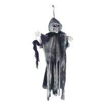 Halloween smrtka k zavěšení X5894 - 35×6×60 cm