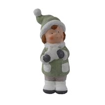 Dekorace chlapec X7360 - 7.5 × 6 × 17 cm