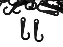 Plastový háček k vystavení zboží 1000 ks