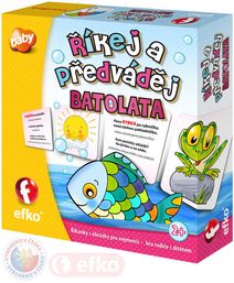 EFKO Baby hra Říkej a předváděj! říkanky s obrázky pro nejmenší pro miminko