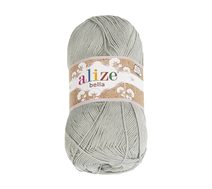 Příze BELLA Šedá 21 100g / 360 m