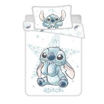 Povlečení do postýlky Lilo and Stitch White Star baby 100x135, 40x60 cm