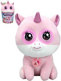 PLYŠ Winksies Strawberry jednorožec mrkající interaktivní na baterie Zvuk