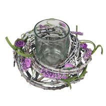 Svícen na 1 svíčku P1332 - dia 15 x 10 cm