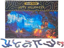 PUZZLE Happy Halloween Dýňová zahrada 75x50cm 468 dílků skládačka v krabici