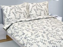 Povlečení bavlna na dvoudeku Béžová,Šedá,Červená 90/813