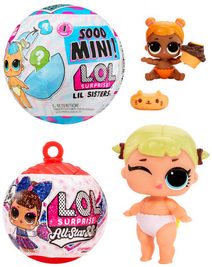 L.O.L. Surprise! Panenka Sooo Mini! sestřička s drdůlky s překvapením 12 druhů v kouli