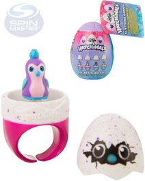 Hatchimals set prstýnek s figurkou ve vajíčku 8cm s překvapením