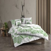 Bavlněné povlečení renforcé TROPICAL bílé