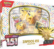 ADC Pokémon TCG: Scarlet & Violet 151 Zapdos ex Collection 4x booster s doplňky