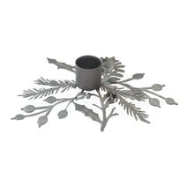 Svícen na 1 svíčku K3507 - 13 × 13 × 2.5 cm