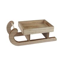 Dekorační sáňky D5624/1 - 22 × 10 × 7,5 cm