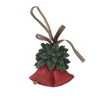 Vánoční dekorace k zavěšení X7385 - 8.5 × 1.5 × 8.5 cm