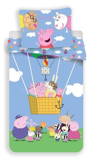 Povlečení Peppa Pig 001 140x200, 70x90 cm