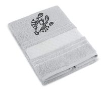 Froté ručník mozaika se znamením RAK Šedá 123/042