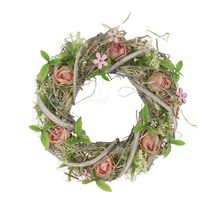 Dekorační jarní věnec P2393/2 - 30*0*0CM