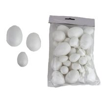 VELIKONOČNÍ DEKORACE vajíčka, 48 ks X6783 - velké 5,5 cm