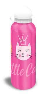 ALU láhev Kočičky růžová Hliník, Plast, 500 ml
